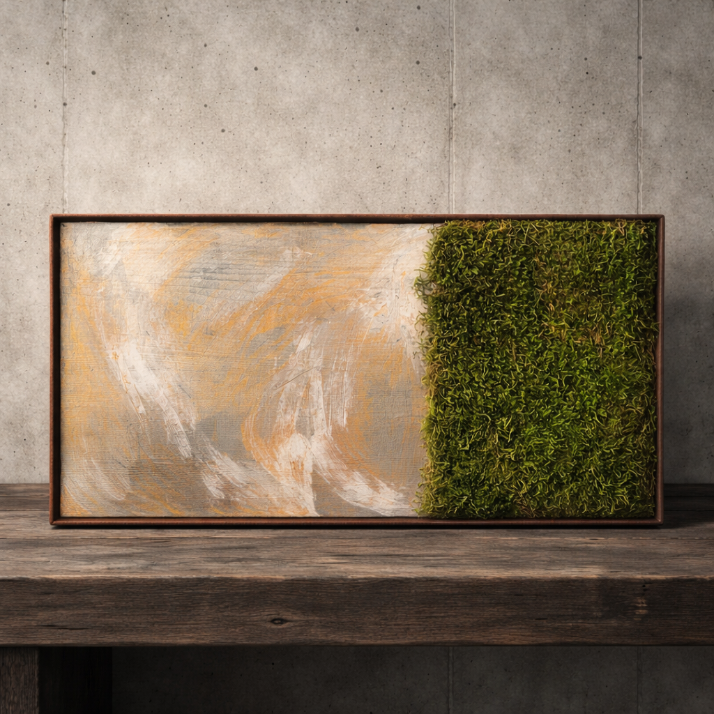 Erdverbunden – Mooskunst Unikat