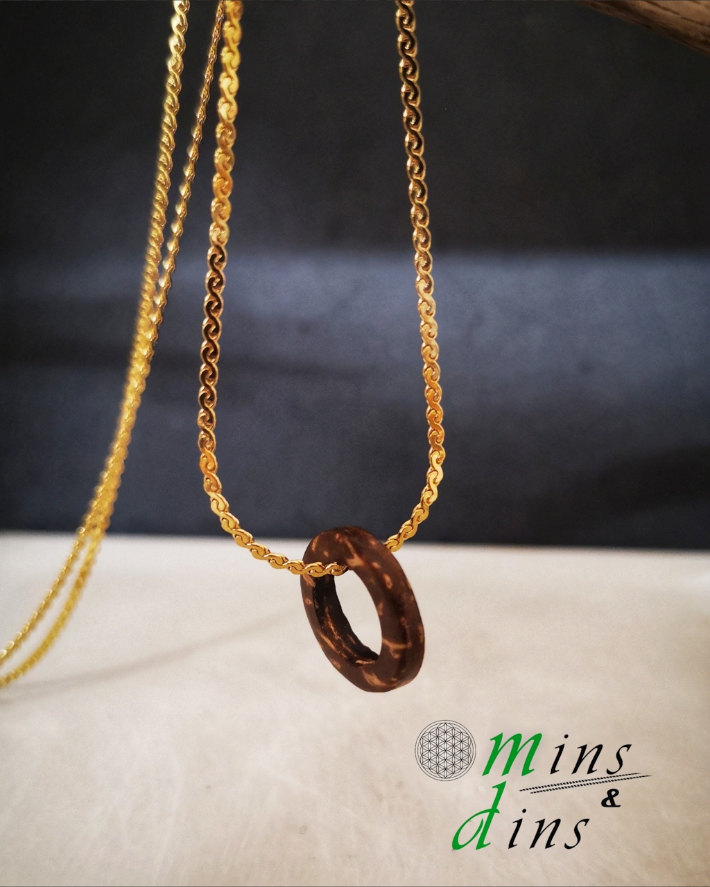 Kette „die holzige“