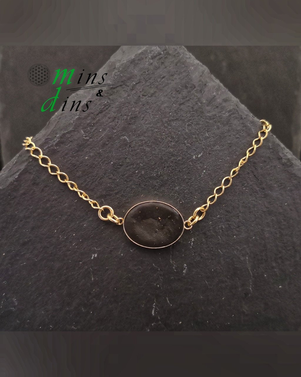 beton armband vergoldet 925 oval 925 silberarmband gold beton handgefertigtes beton armband gold eleganter beton schmuck armkette