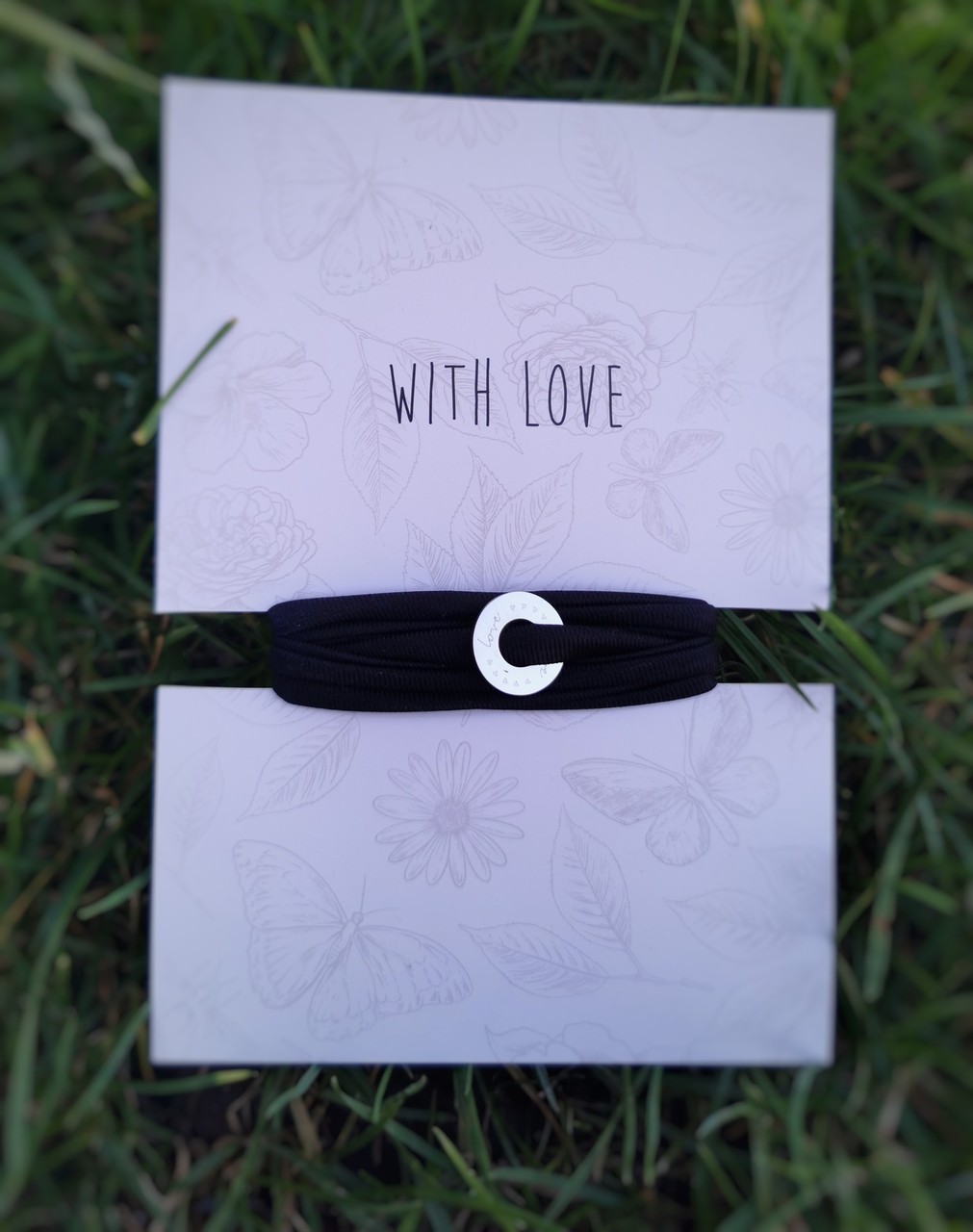 Wickelarmband „with love“