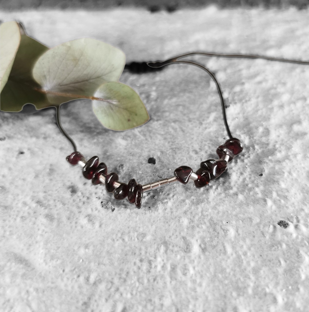 roter Granat „der vertraute“