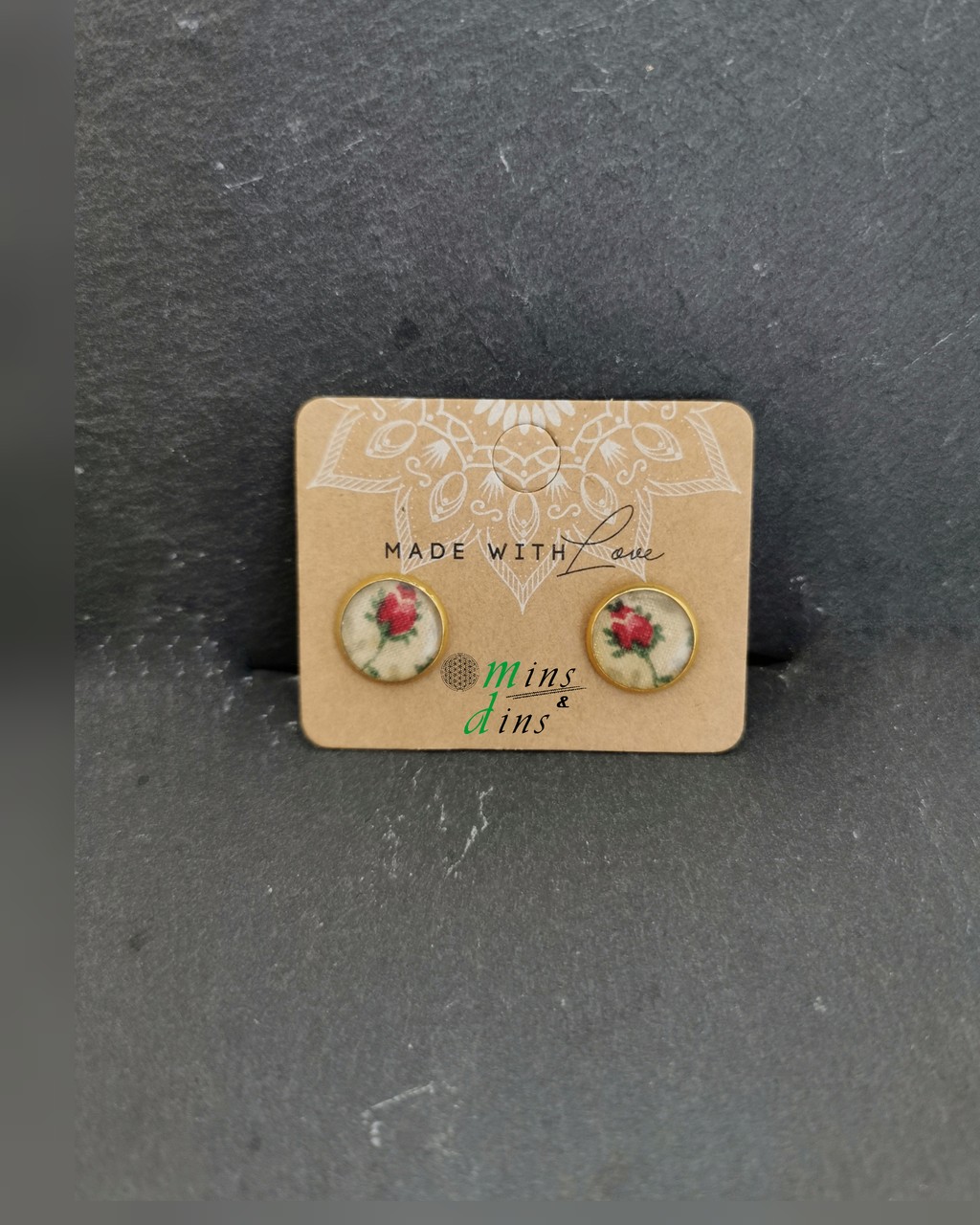 Ohrstecker „rose“