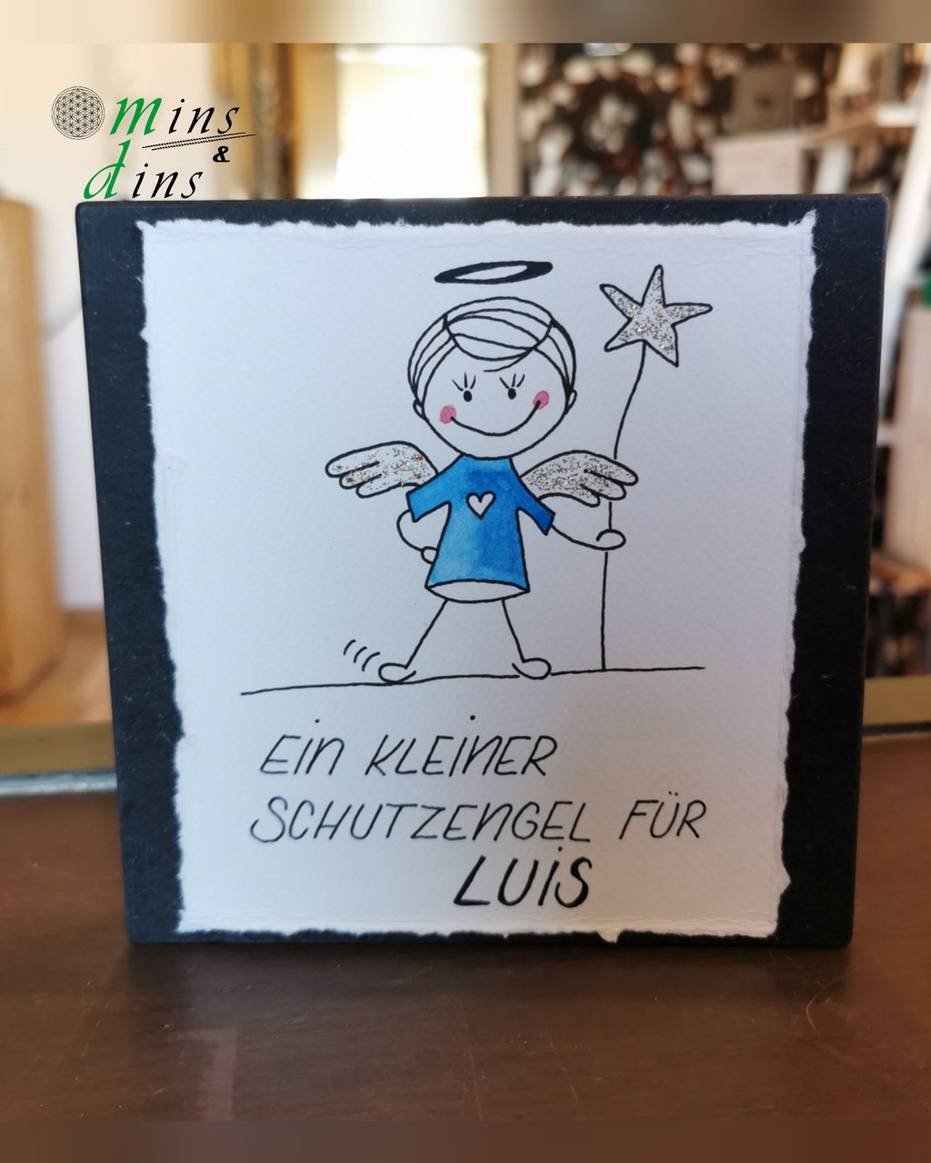 Täfele „Schutzengel Junge“