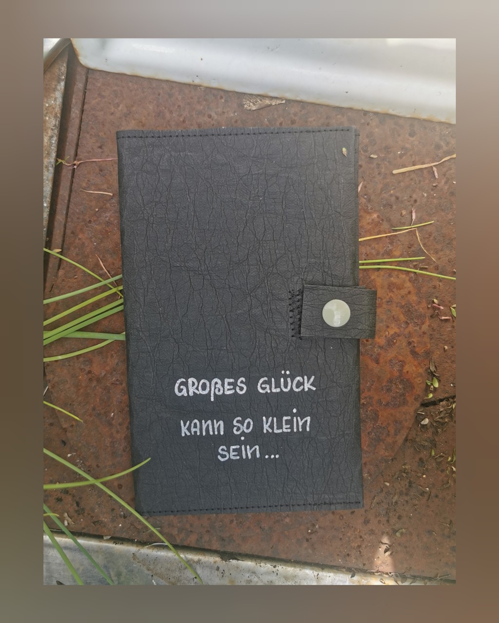 Mutter-Kind-Passhülle „großes glück…“