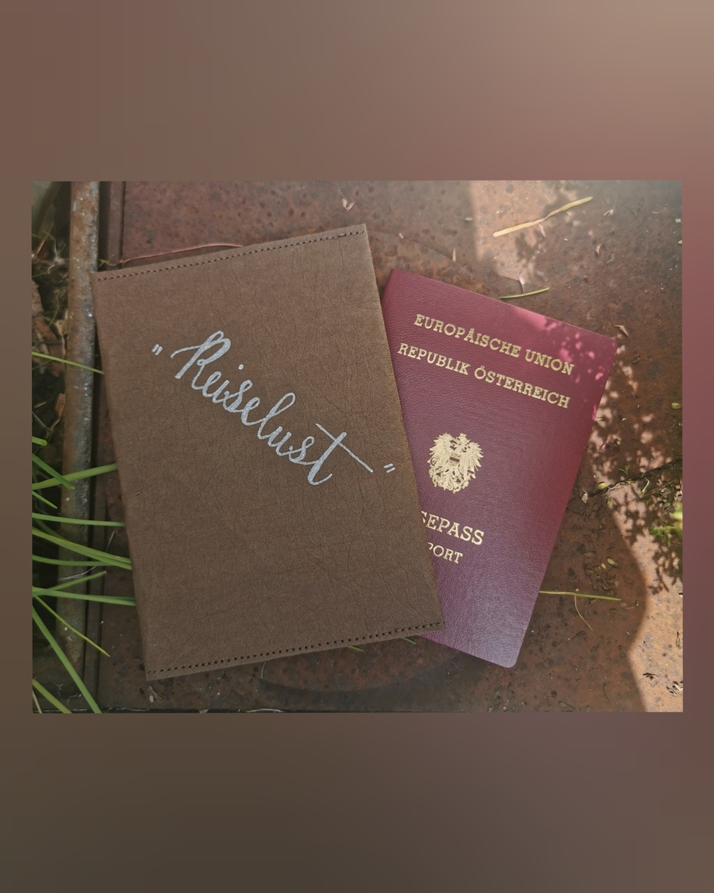 ReisepassHÜLLE „reiselust“